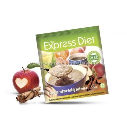 Natur Tanya® Expressz Diéta - Piros alma - Keleti fahéj zabkása. Zsírégető Antikatabolikus ketogén étel.