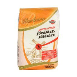 Barbara gluténmentes lisztkeverék sütéshez, főzéshez 1kg