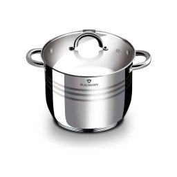 Blaumann Fazék üvegfedővel 16 cm 2 literes rozsdamentes Gourmet Line BL-1006A