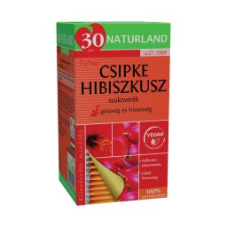 Naturland Csipke-hibiszkusz filteres teakeverék 20x