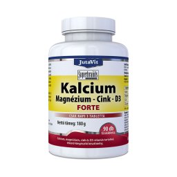 JutaVit Kalcium + Magnézium + Cink + D3 Forte filmtabletta 90x