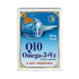 Dr. Chen Mélytengeri halolaj kapszula Q10-koenzimmel és E-vitaminnal 40x