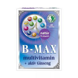 Dr. Chen B-Max multivitamin + aktív Ginseng tabletta 40x