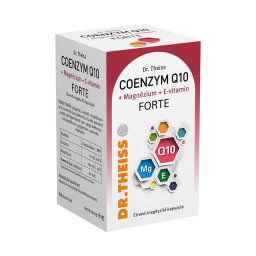 Dr. Theiss Coenzym Q10 + Mg + E-vitamin Forte kapszula 60x