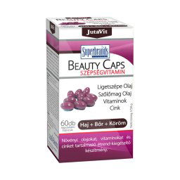 JutaVit Beauty Caps szépségvitamin lágyzselatin kapszula 60x
