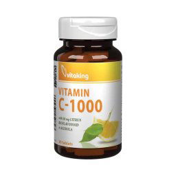 Vitaking C-vitamin 1000 mg acerola + csipkebogyó tabletta 30x