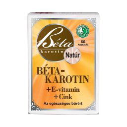 Dr. Chen Béta-karotin + E-vitamin + Cink lágyzselatin kapszula 60x