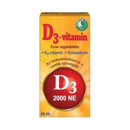 Dr. Chen D3-vitamin Forte rágótabletta 60x