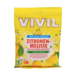 Vivil citromfű ízű cukorka 60g