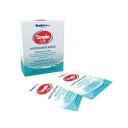 Bradolife kézfertőtlenítő kendő 5x