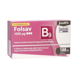 JutaVit Folsav 1000 µg tabletta 100x