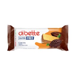 Dibette kakaós krémmel töltött mártatlan ostya fruktózzal 50g