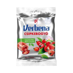 Verbena cukormentes cukorka csipkebogyóval 60g
