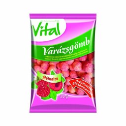 Karamell Vital varázsgömb málnás kukoricagolyó eritrittel 20g