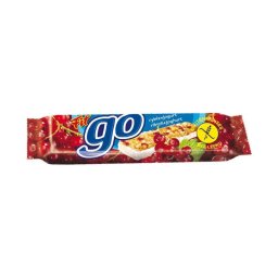 Fit Go ribizli ízű gluténmentes müzliszelet joghurtos bevonatban 23g
