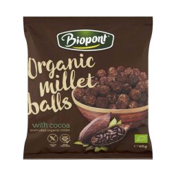 Biopont bio extrudált kölesgolyó kakaós 60g