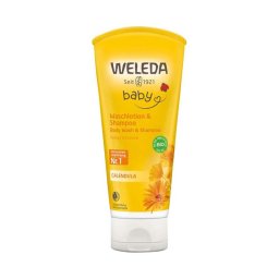 Weleda Bio körömvirágos natúr baba tusfürdő és sampon 200ml