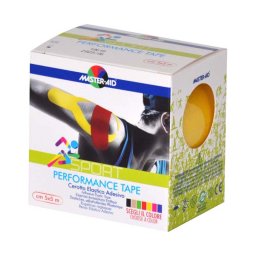 Master Aid Sport Performance tapasz 5 cm x 5 m sárga