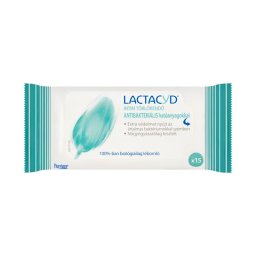 Lactacyd intim törlőkendő antibakteriális hatóanyagokkal 15x