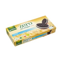 Gullon Zero kakaós keksz krém töltelékkel 210g