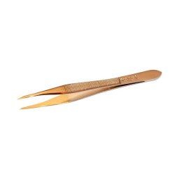 Solingen csipesz hegyes aranyozott 24C 1x