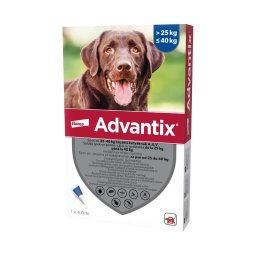 Advantix Spot on 25-40 kg közötti kutyáknak A.U.V. 1x