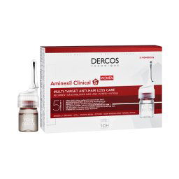 Vichy Dercos Aminexil Clinical 5 hajhullás elleni ampullák nőknek 21x6ml
