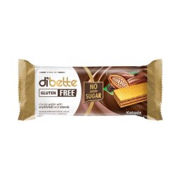 Dibette NAS kakaós krémmel töltött ostya édesítőszerekkel 40g