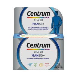 Centrum Silver Man 50+ filmtabletta férfiaknak 30x