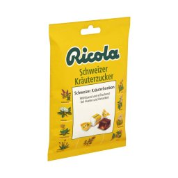 Ricola svájci gyógynövény cukorka eredeti 75g zacskós