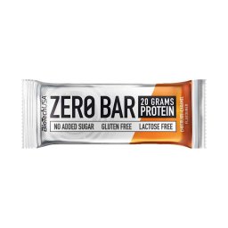 BioTechUsa Zero Bar fehérje szelet csokoládé-karamell ízű 50g