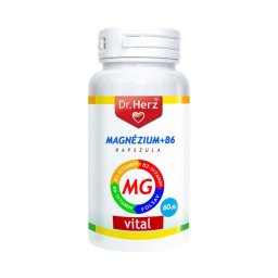 Dr. Herz Magnézium + B6-vitamin kapszula 60x