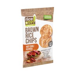 Rice Up teljes kiőrlésű barna rizs chips chili ízesítéssel 60g