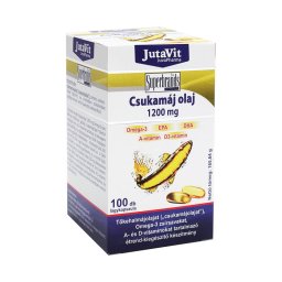 JutaVit Csukamáj olaj 1200 mg lágykapszula 100x