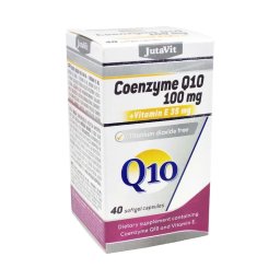 JutaVit Koenzim Q10 + E-vitamin lágykapszula 40x