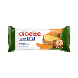 Dibette mogyorós krémmel töltött mártatlan ostya fruktózzal 50g