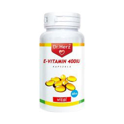Dr. Herz E-vitamin 400IU lágyzselatin kapszula 60x