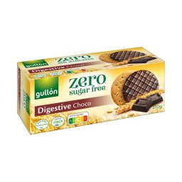 Gullon Chocodigestive cukormentes korpás keksz étcsokoládéval 270g