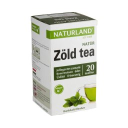 Naturland Zöld tea filteres 20x