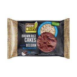 Rice Up barna rizs szelet tejcsokoládéval gluténmentes 30g