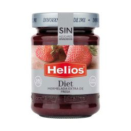 Helios Diet eper extradzsem édesítőszerrel 280g
