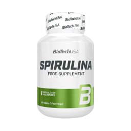 BioTechUsa Spirulina alga tabletta 100x