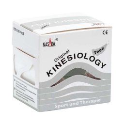 Nasara kineziológiai tapasz fehér 5 m x 5 cm