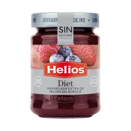 Helios Diet erdei gyümölcs extradzsem édesítőszerrel 280g