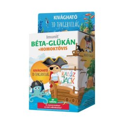 Imunit Kalóz Jack Béta-Glükán+Homoktövis tabletta 60x
