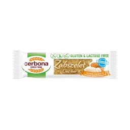 Cerbona gluténmentes karamellás mandulás zabszelet 40g
