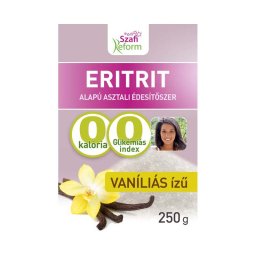 Szafi Reform Vaníliás ízű eritrit 250g