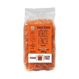 Easy Pasta Vöröslencse tészta orsó 200g