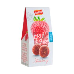 Sunvita gyümölcsgolyó epres 80g