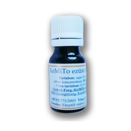 KoMiTo ezüstkolloid (100 ppm fertőtlenítő víztisztítókhoz)